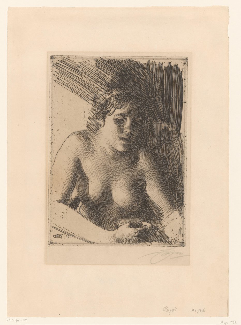 Kirjekuoret tekijältä Anders Leonard Zorn (signed by artist)
