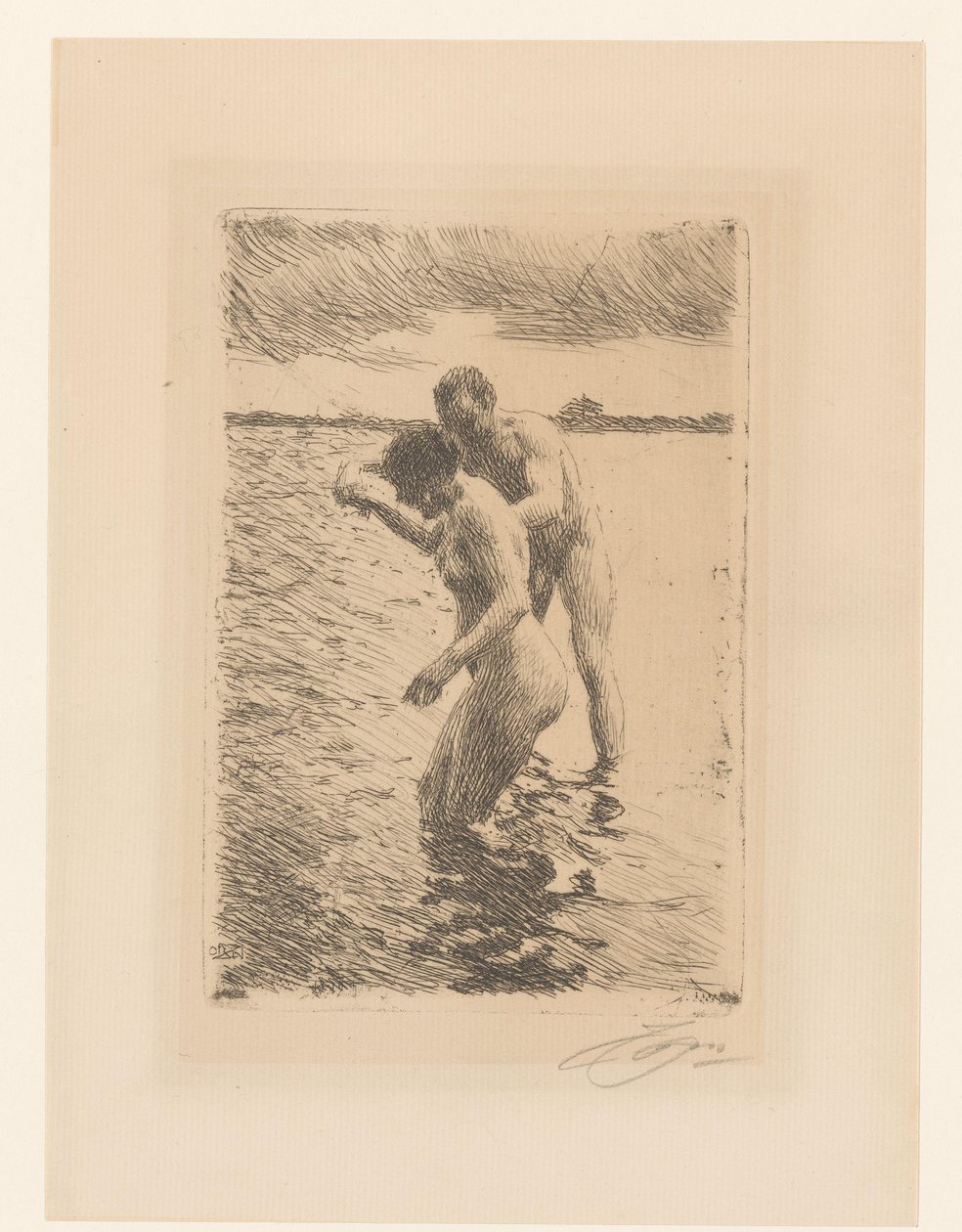 Varasto Pilotti - Paljon tekijältä Anders Leonard Zorn (signed by artist)