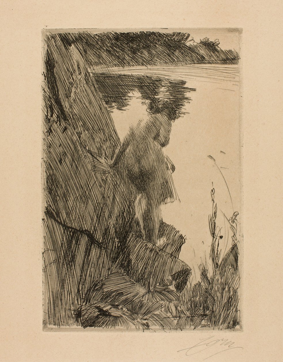 Uimari tekijältä Anders Leonard Zorn