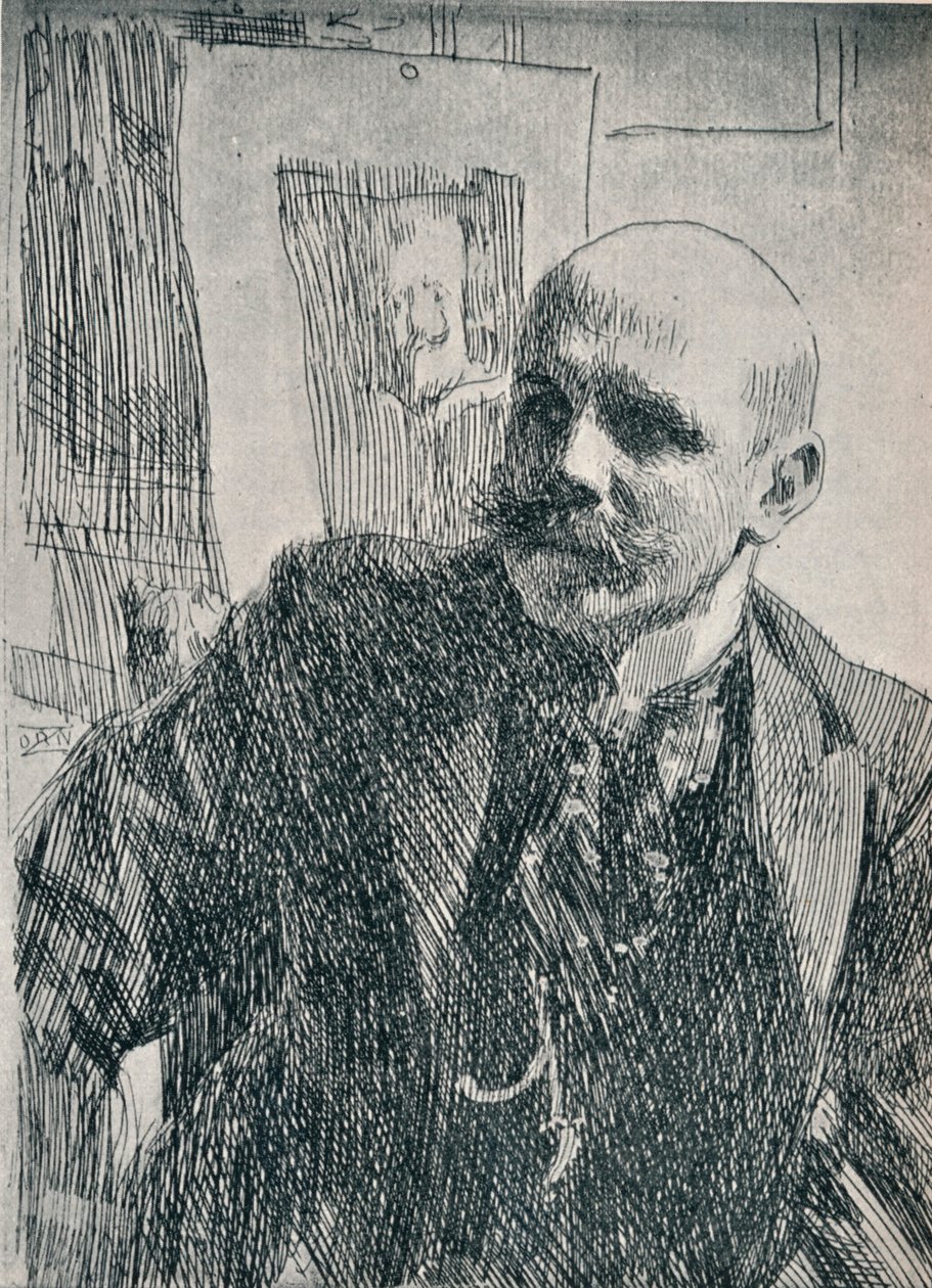 Kreivi Georg von Rosen 1843-1923, ruotsalainen taidemaalari, 1893, 1898 tekijältä Anders Leonard Zorn