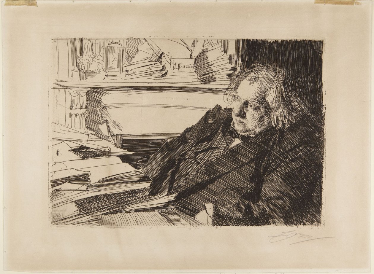 Ernest Renan tekijältä Anders Leonard Zorn
