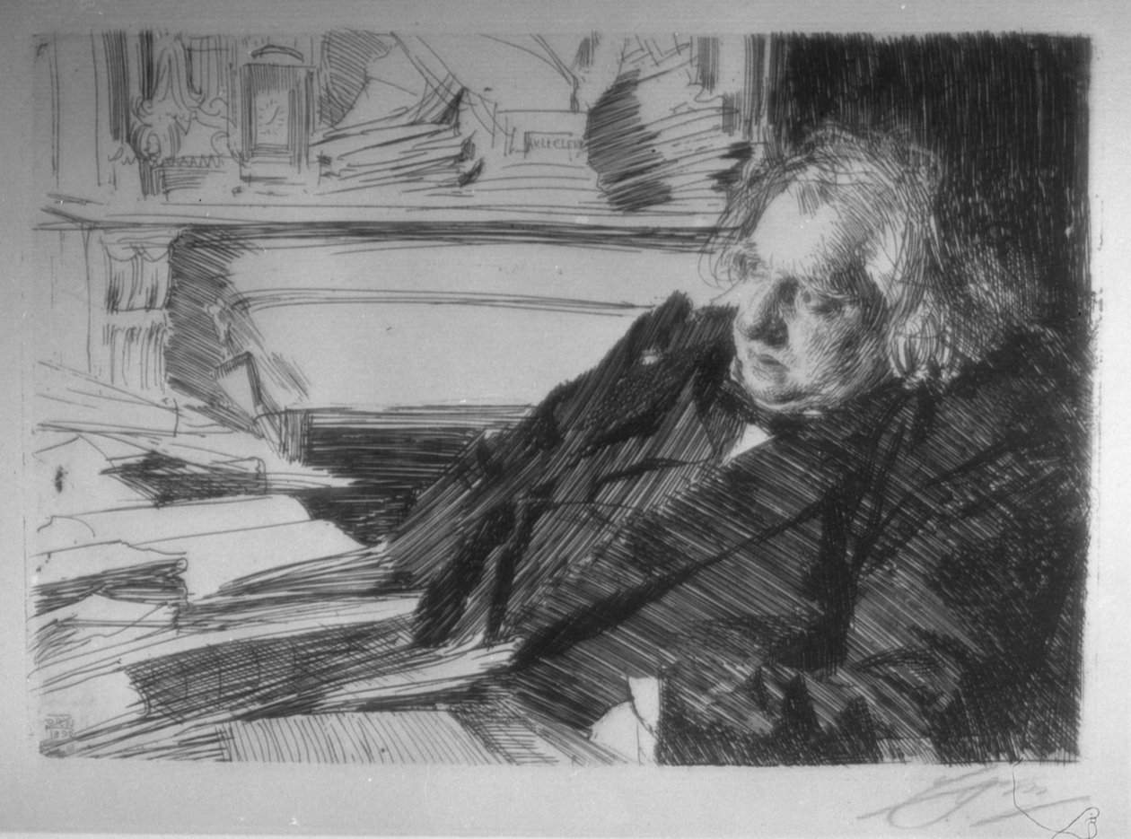 Ernest Renan tekijältä Anders Leonard Zorn