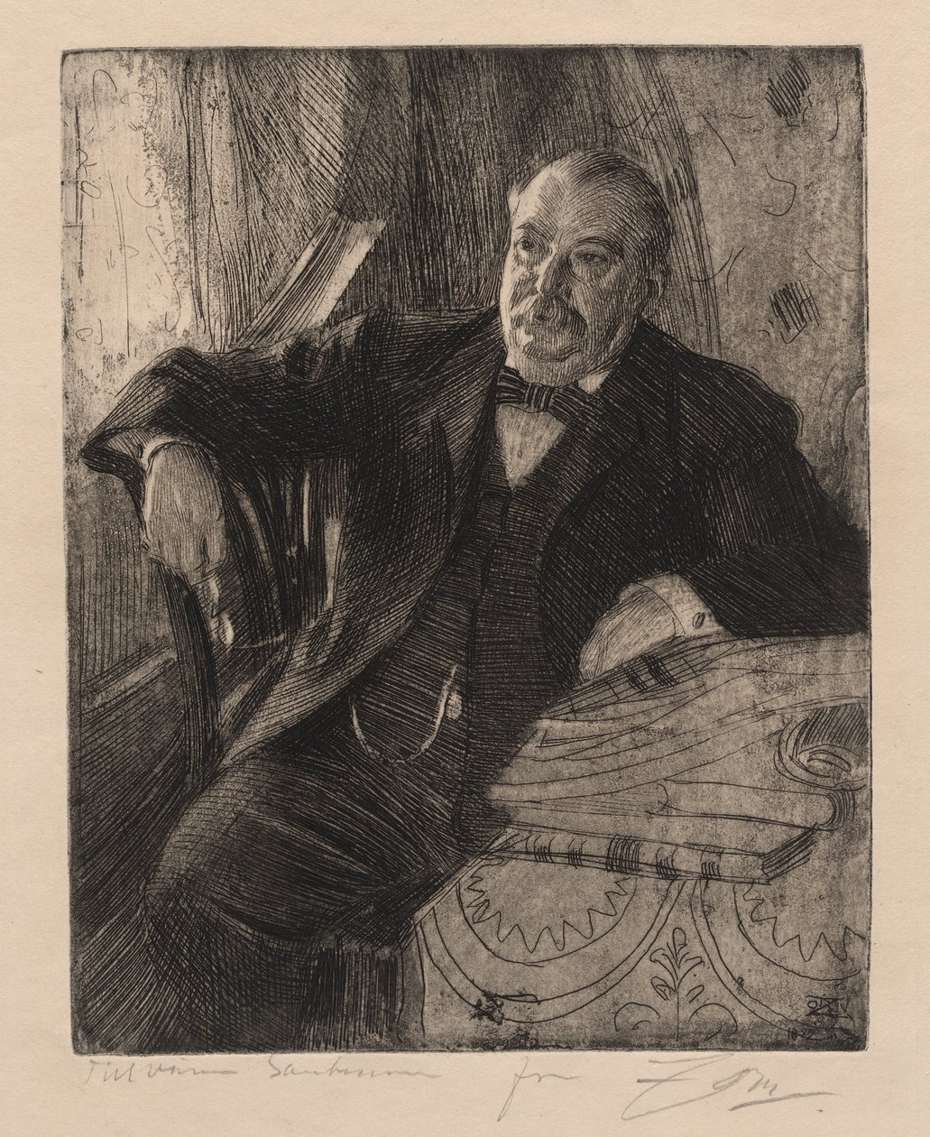 Grover Cleveland tekijältä Anders Leonard Zorn