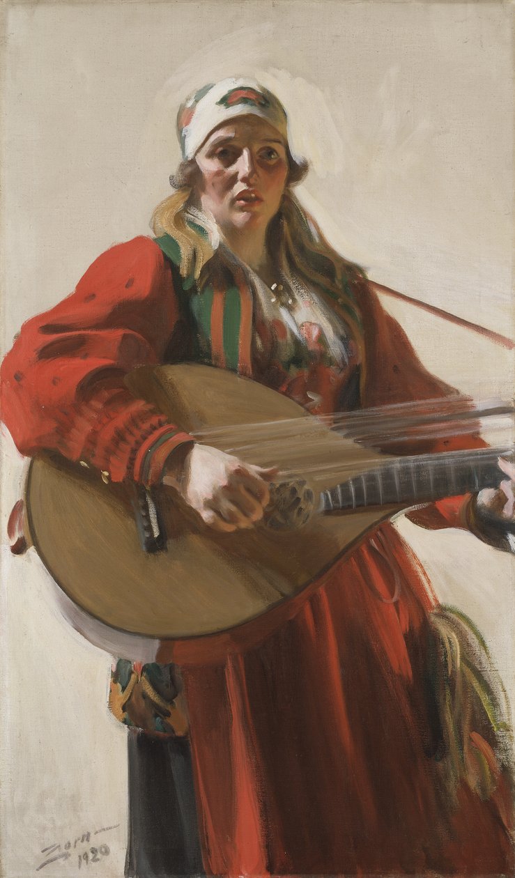 Kotimusiikkia, 1920 tekijältä Anders Leonard Zorn
