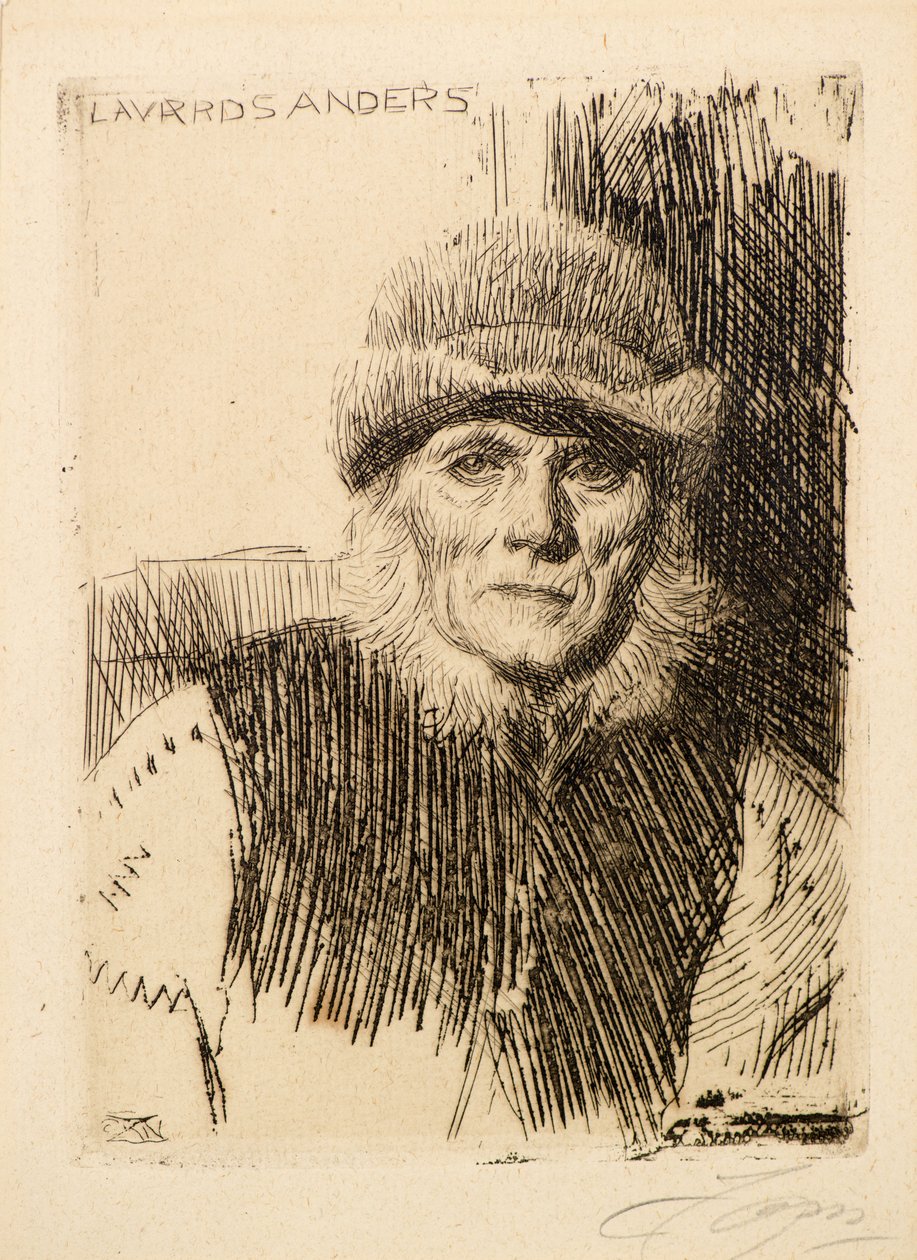Lavards Anders tekijältä Anders Leonard Zorn