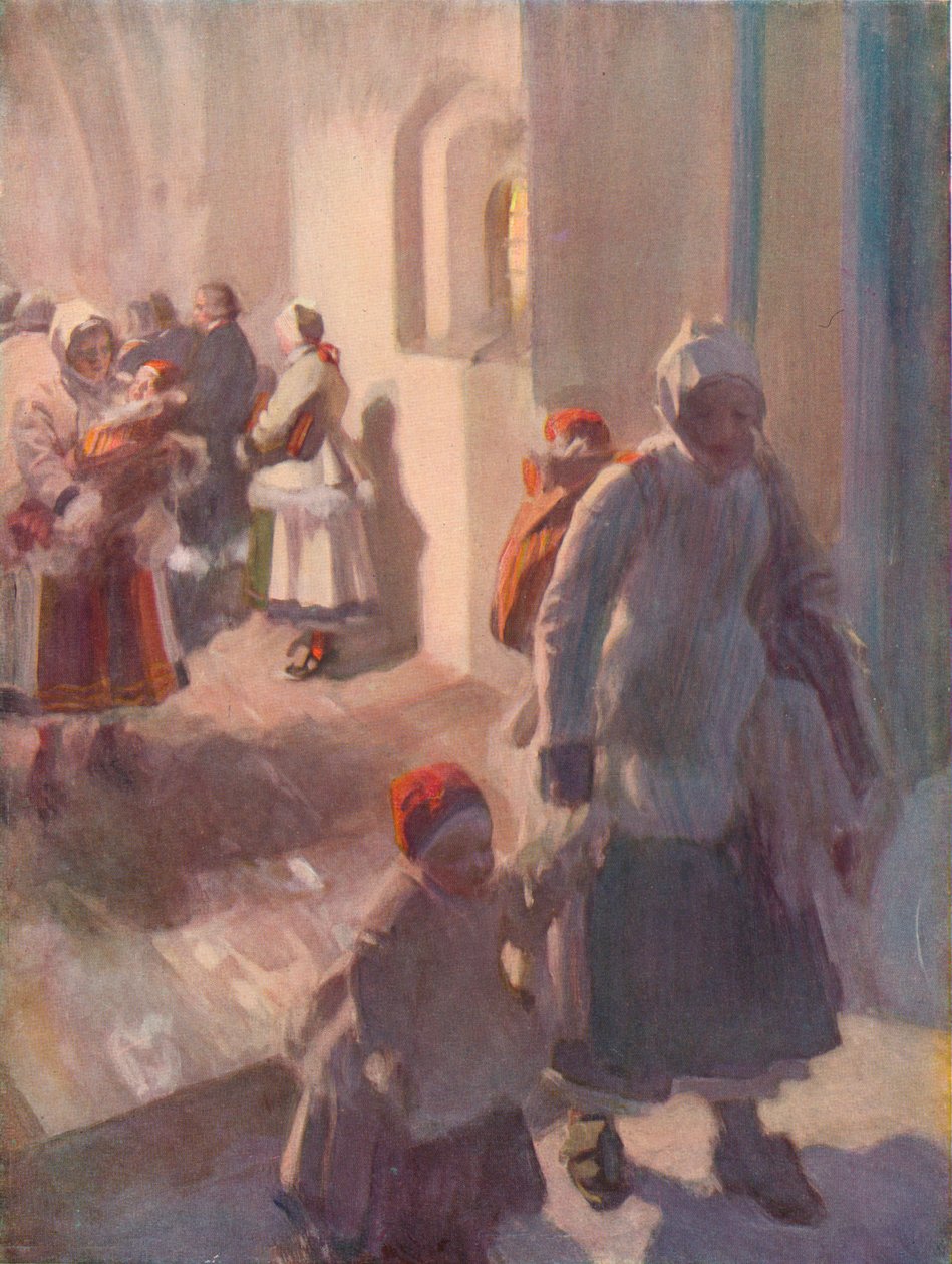 Matins joulupäivänä vuonna 1912 tekijältä Anders Leonard Zorn