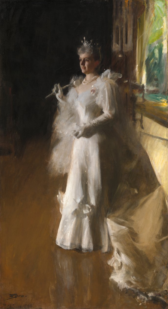 Rouva Potter Palmer tekijältä Anders Leonard Zorn
