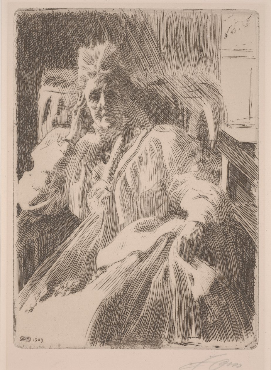 Ruotsin kuningatar Sofia tekijältä Anders Leonard Zorn