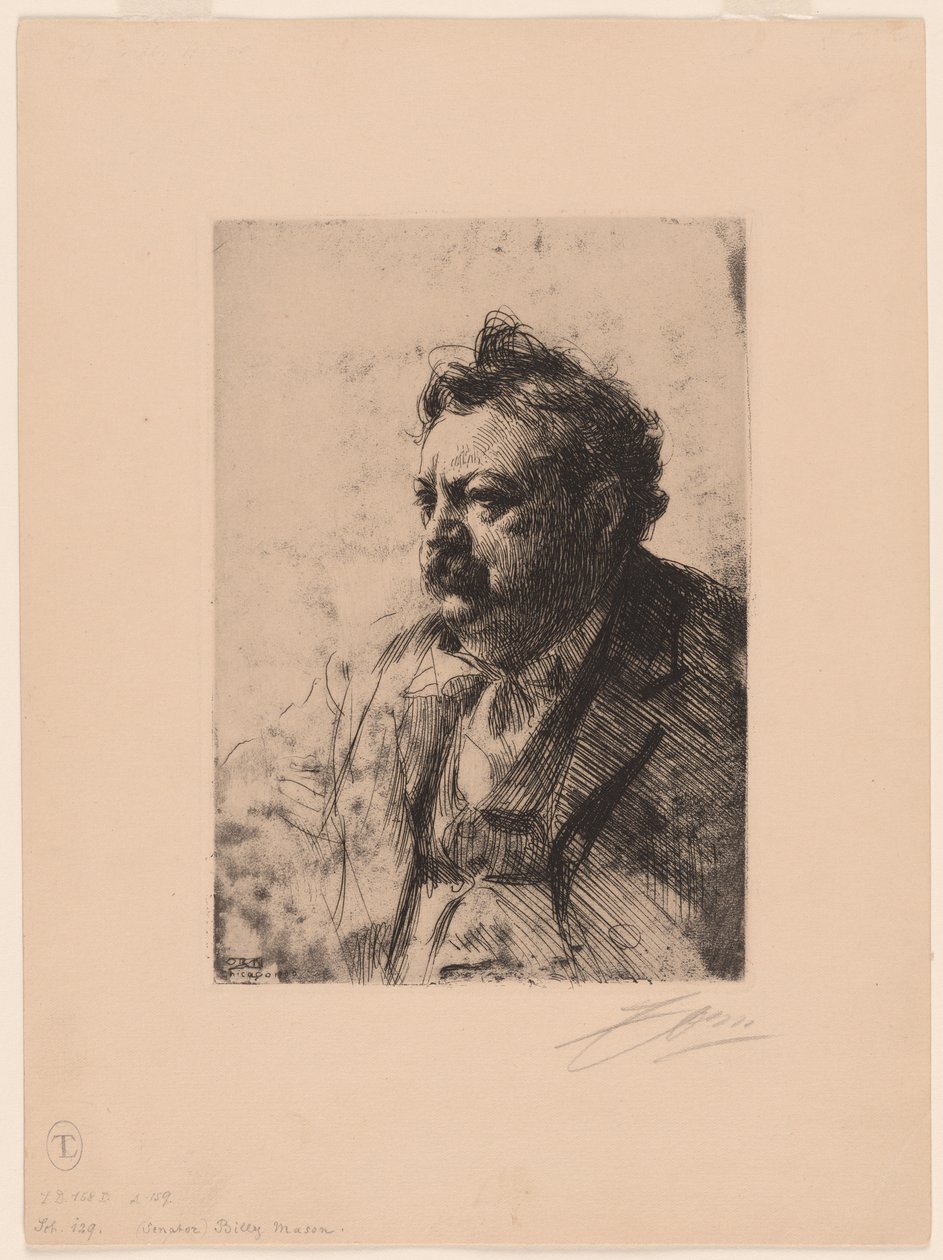 William Ernest Mason tekijältä Anders Leonard Zorn