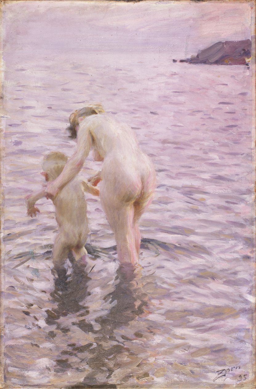 Äidin kanssa tekijältä Anders Leonard Zorn