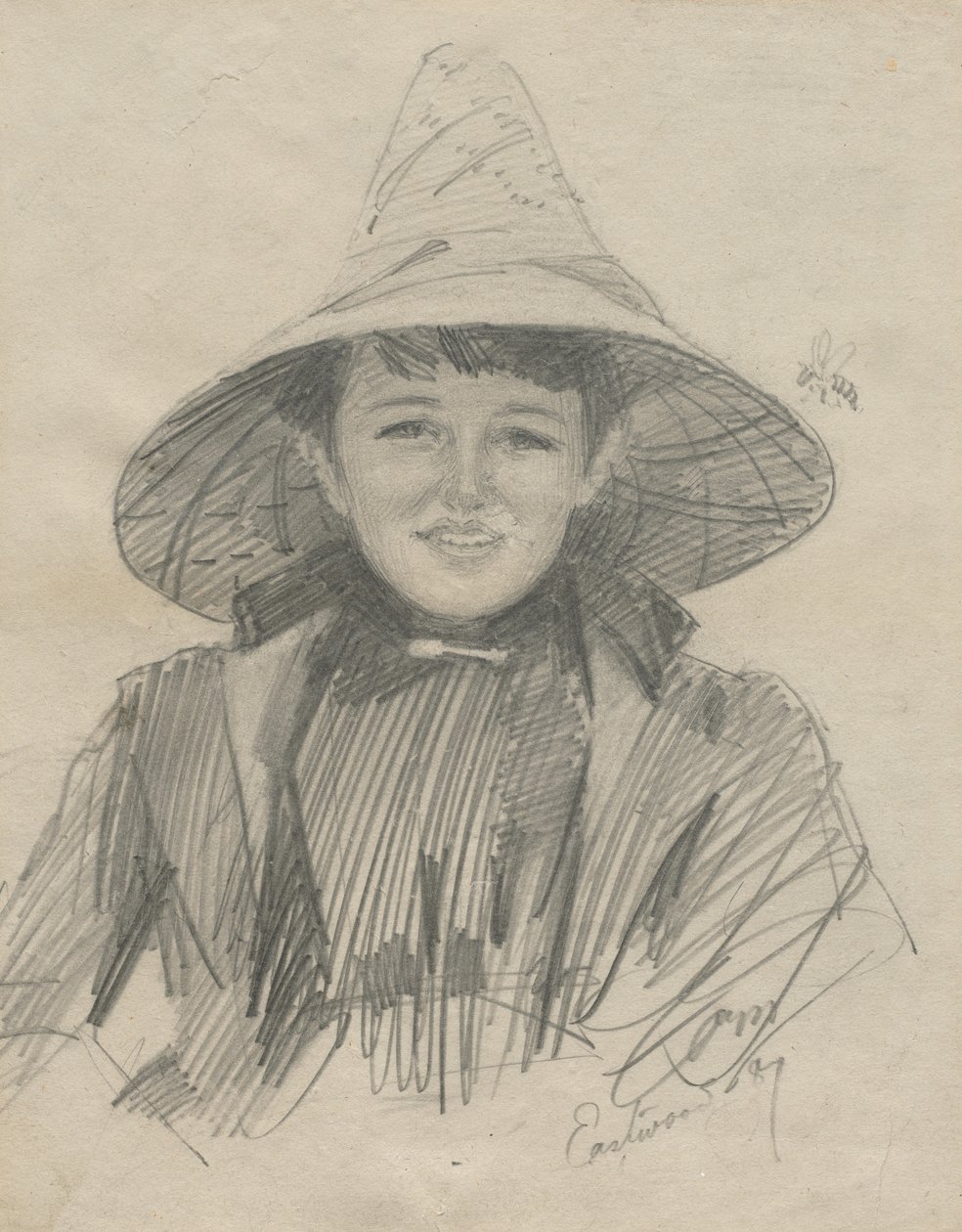 Ada Lymon (nainen suuressa hatussa) tekijältä Anders Leonard Zorn