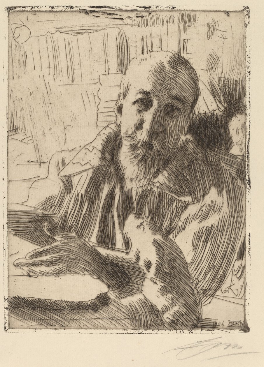 Anatole France tekijältä Anders Leonard Zorn