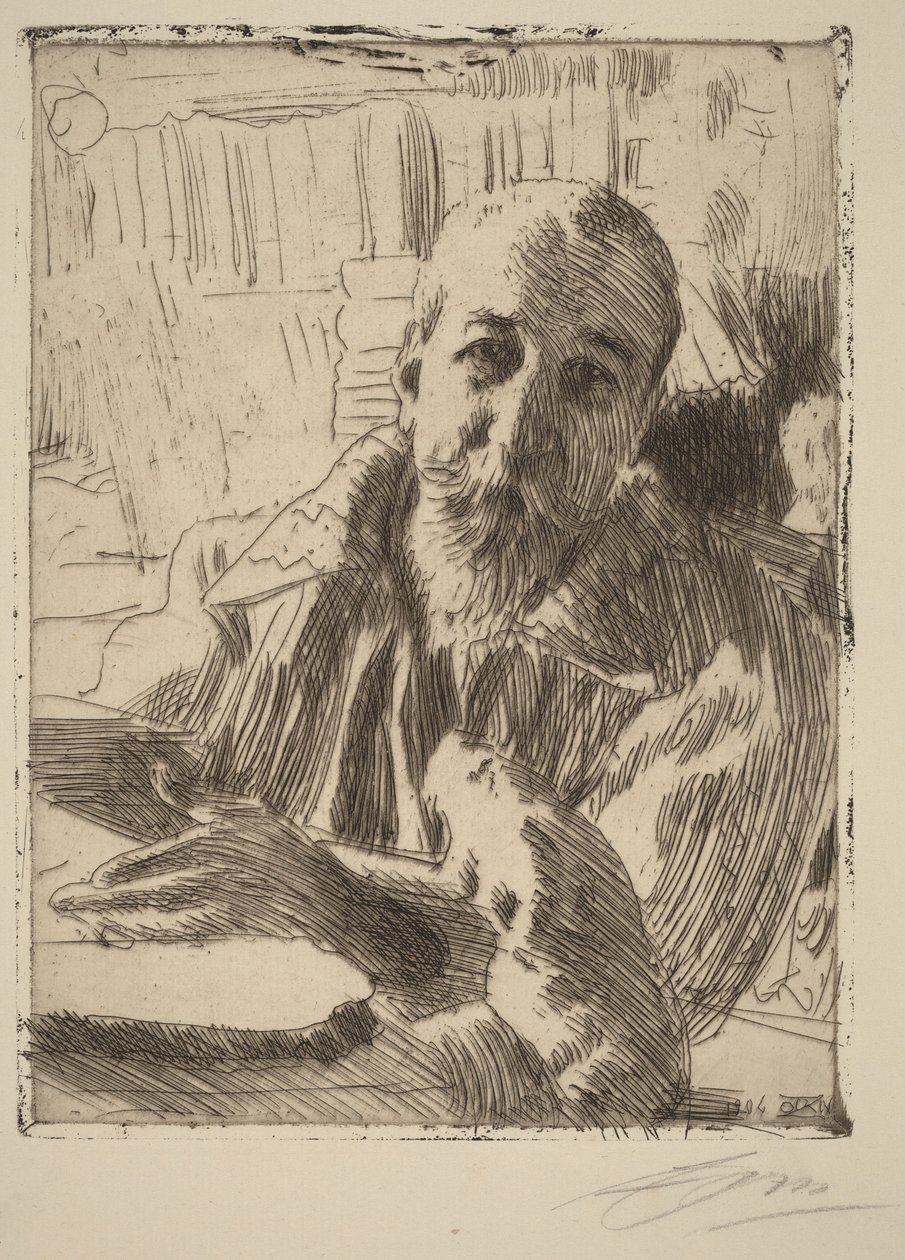 Anatole France tekijältä Anders Zorn