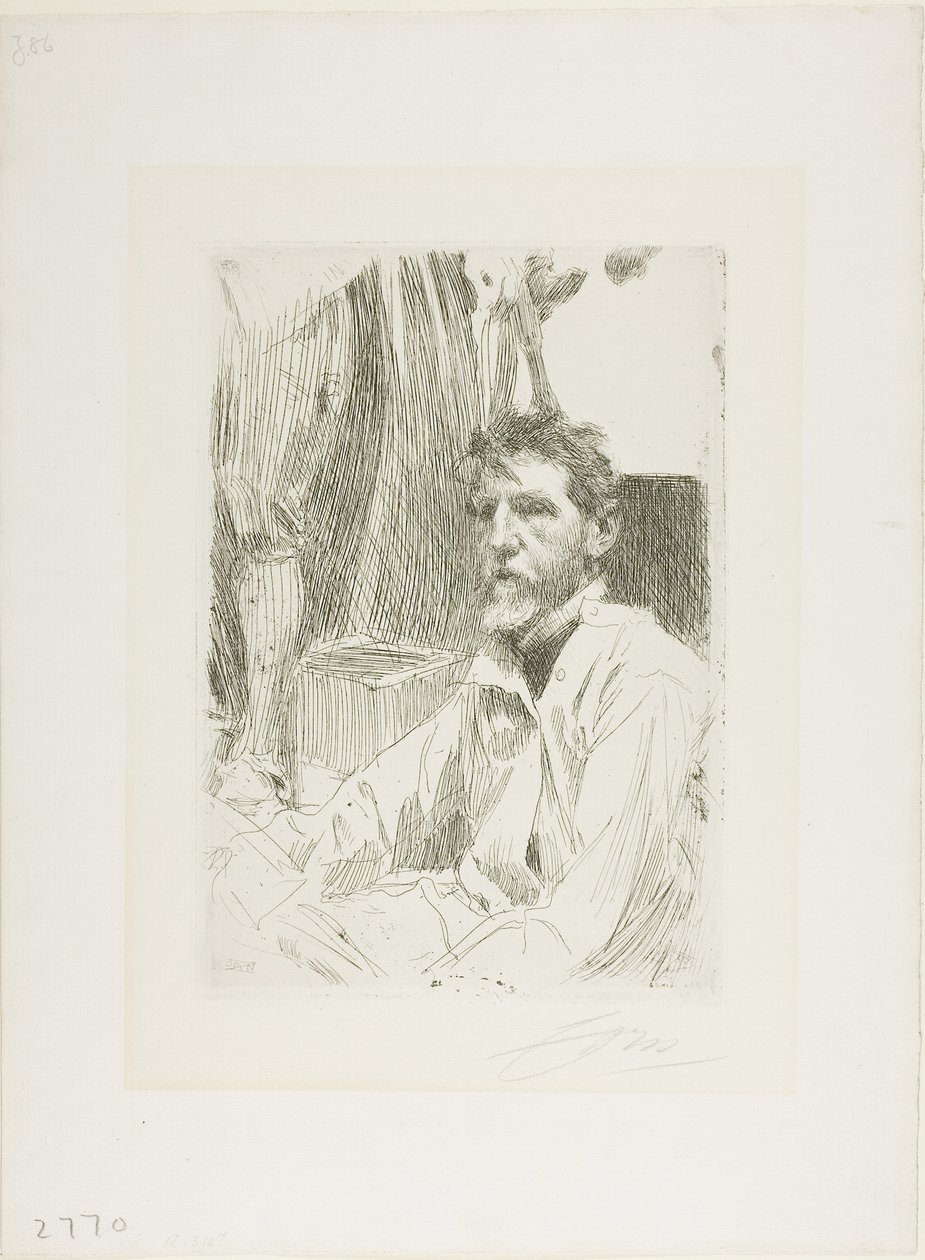 elokuu Saint Gaudens I tekijältä Anders Leonard Zorn