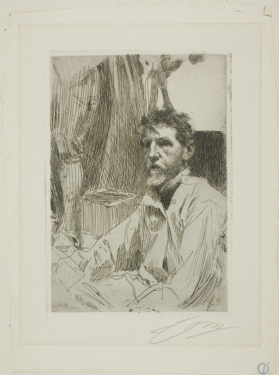 elokuu Saint Gaudens I tekijältä Anders Leonard Zorn