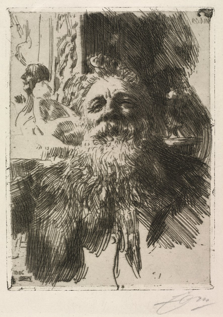 Auguste Rodin tekijältä Anders Leonard Zorn