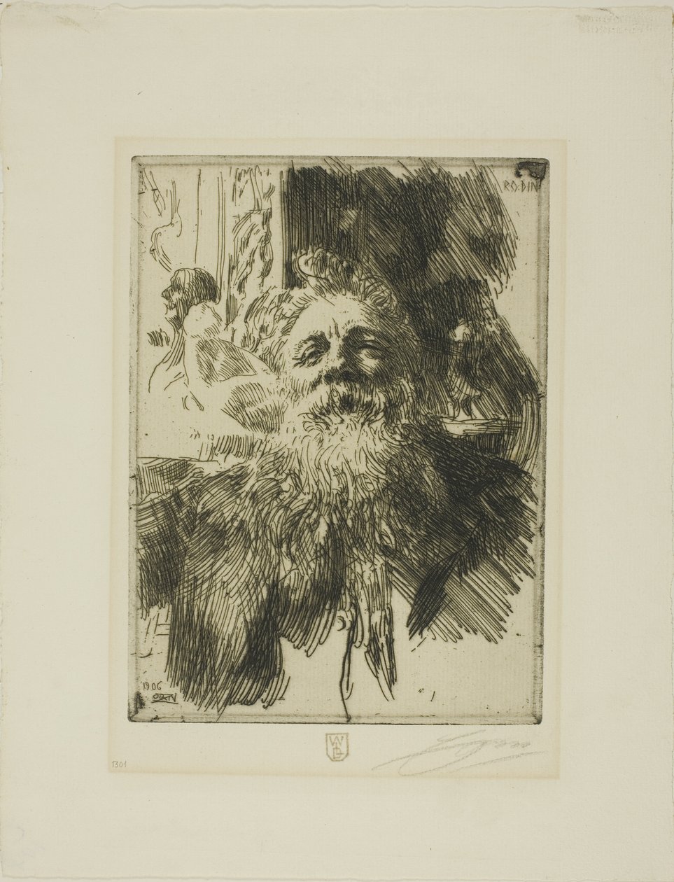 Auguste Rodin tekijältä Anders Leonard Zorn