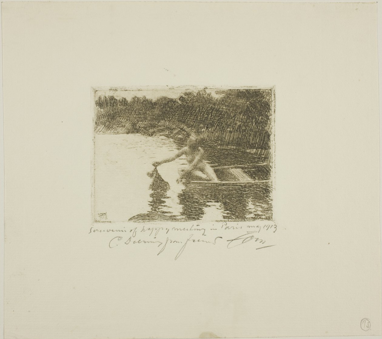 Vastaanottaja tekijältä Anders Leonard Zorn
