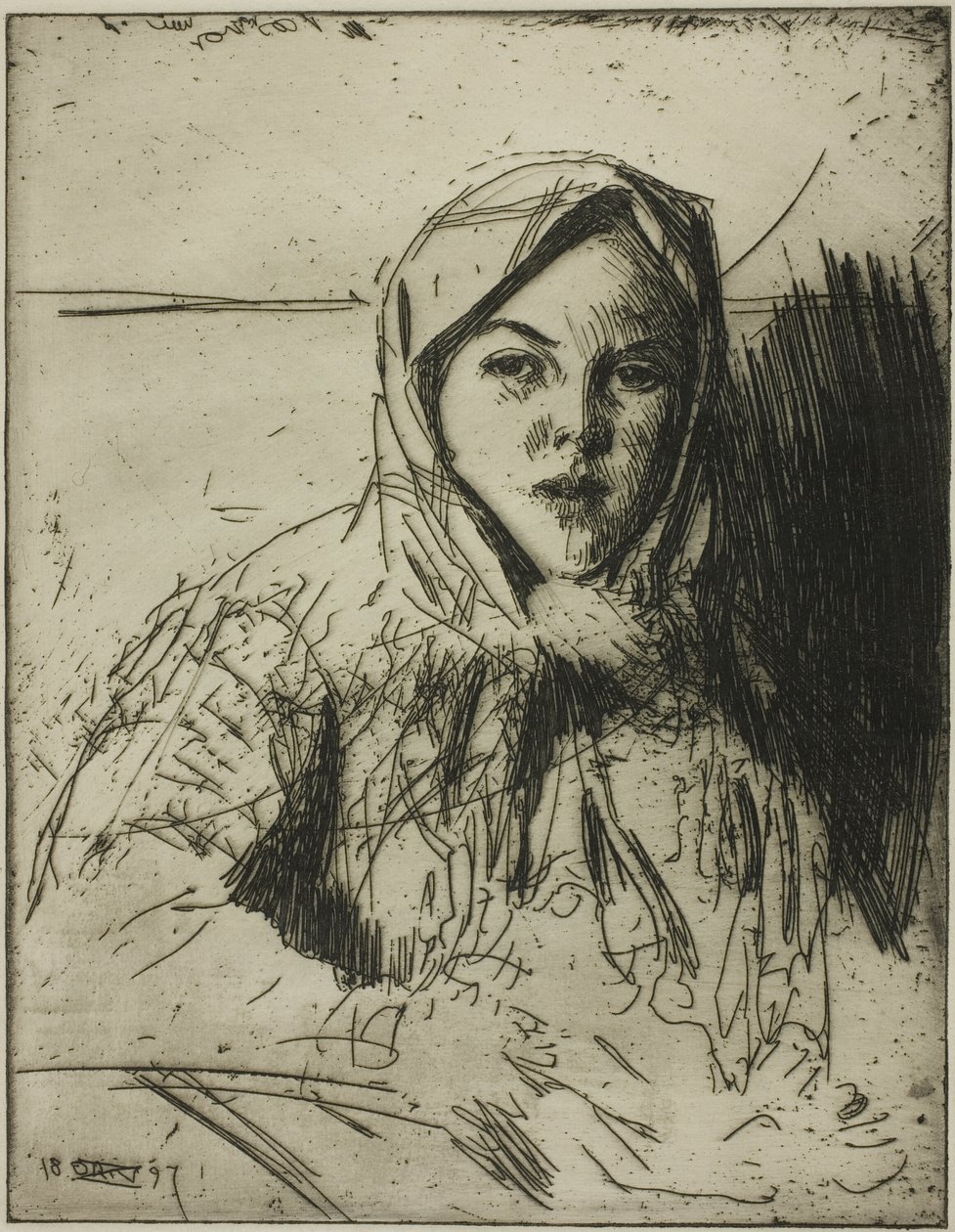 Emma, tyttö Morasta tekijältä Anders Leonard Zorn