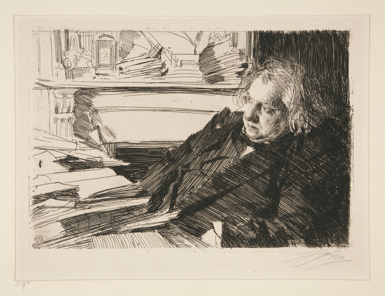Ernest Renan tekijältä Anders Leonard Zorn
