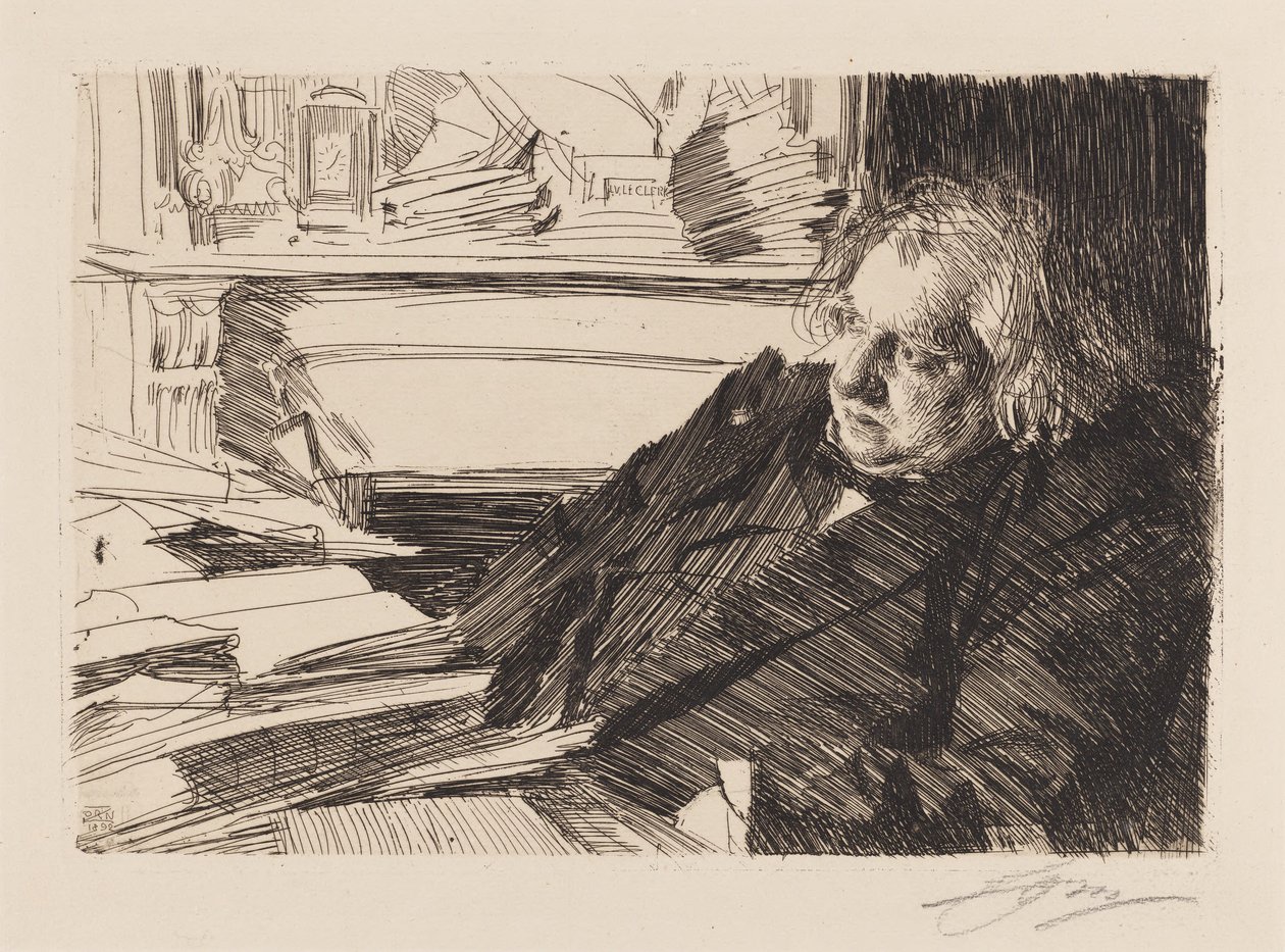 Ernest Renan tekijältä Anders Zorn