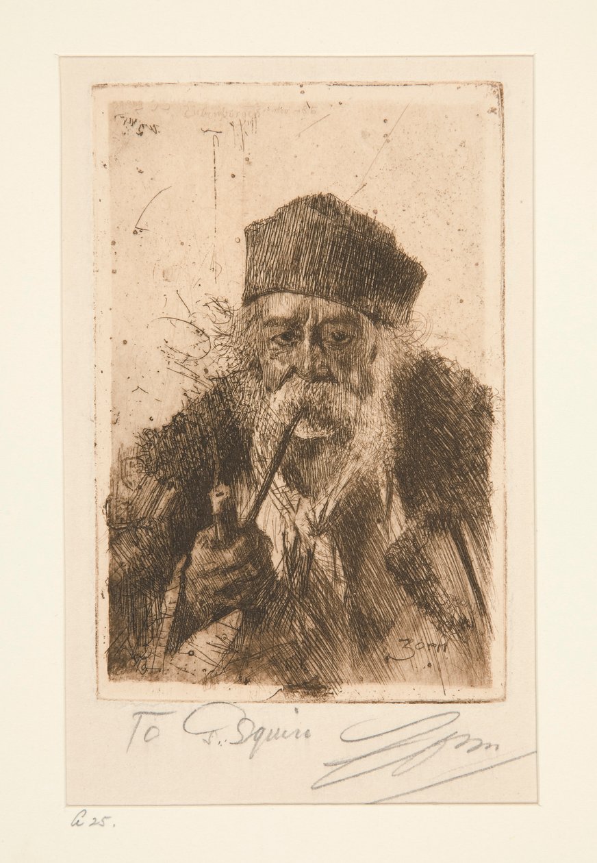 Botxí de Siebenburger (gitana hongaresa) finlandès tekijältä Anders Leonard Zorn