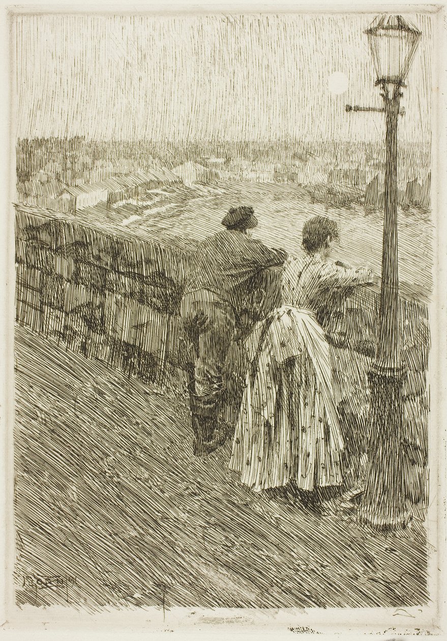 Kalastaja Saint Ivesissä tekijältä Anders Leonard Zorn