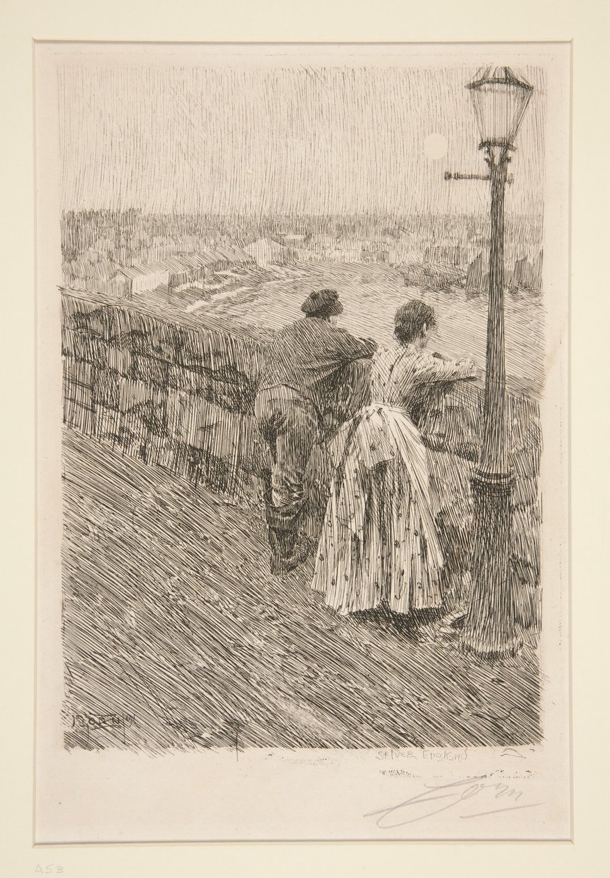 Kalastaja St Ivesissä tekijältä Anders Zorn