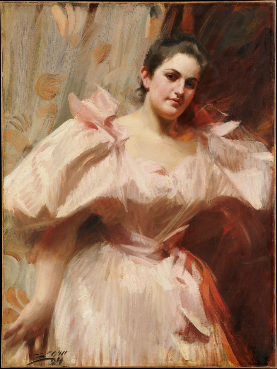 Frieda Schiff (1876-1958), myöhemmin rouva Felix M. Warburg tekijältä Anders Zorn