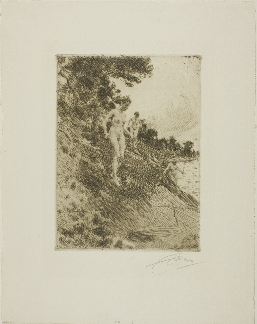 peloissaan tekijältä Anders Leonard Zorn