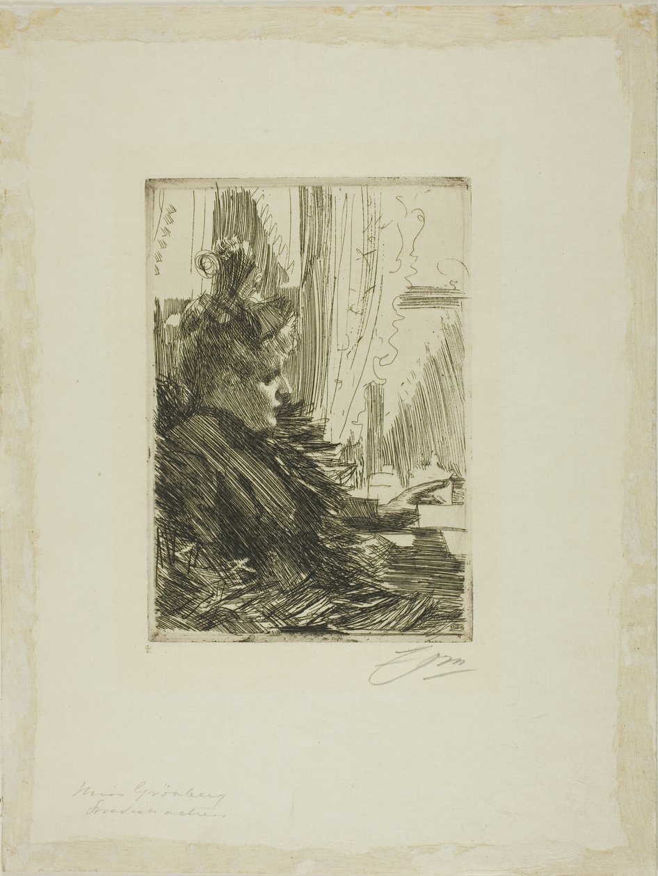 Gerda Grönberg III tekijältä Anders Leonard Zorn
