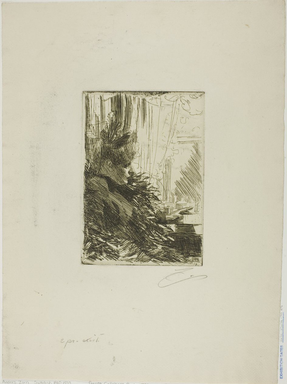 Gerda Grönberg II tekijältä Anders Leonard Zorn