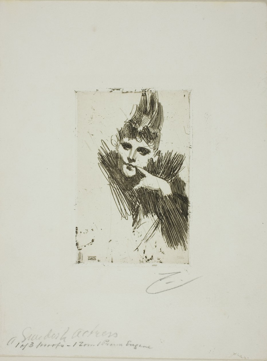 Gerda Grönberg I tekijältä Anders Leonard Zorn