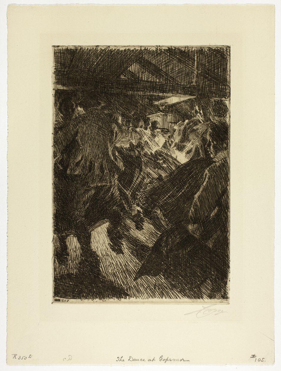 Gopsmorin mökki tekijältä Anders Leonard Zorn