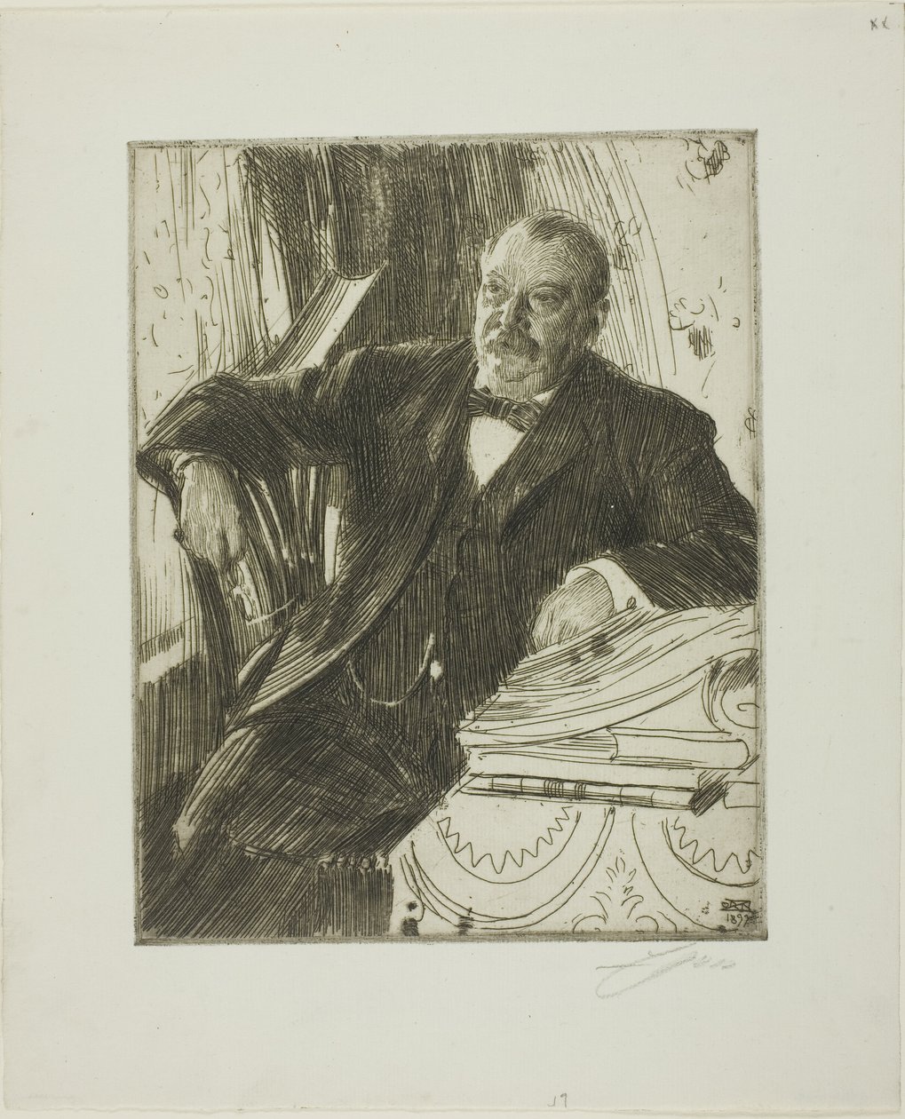 Grover Cleveland II tekijältä Anders Leonard Zorn
