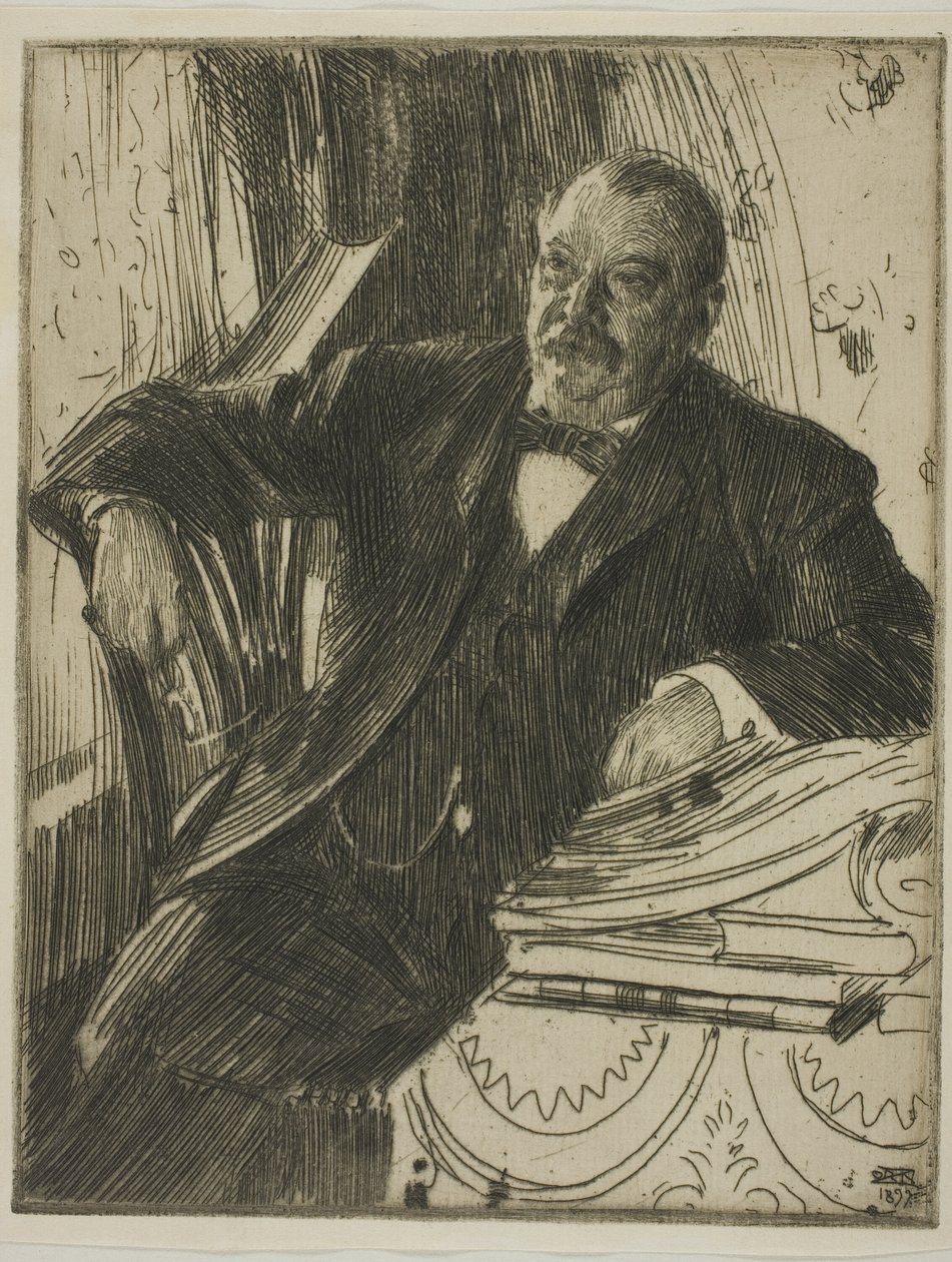 Grover Cleveland II tekijältä Anders Leonard Zorn