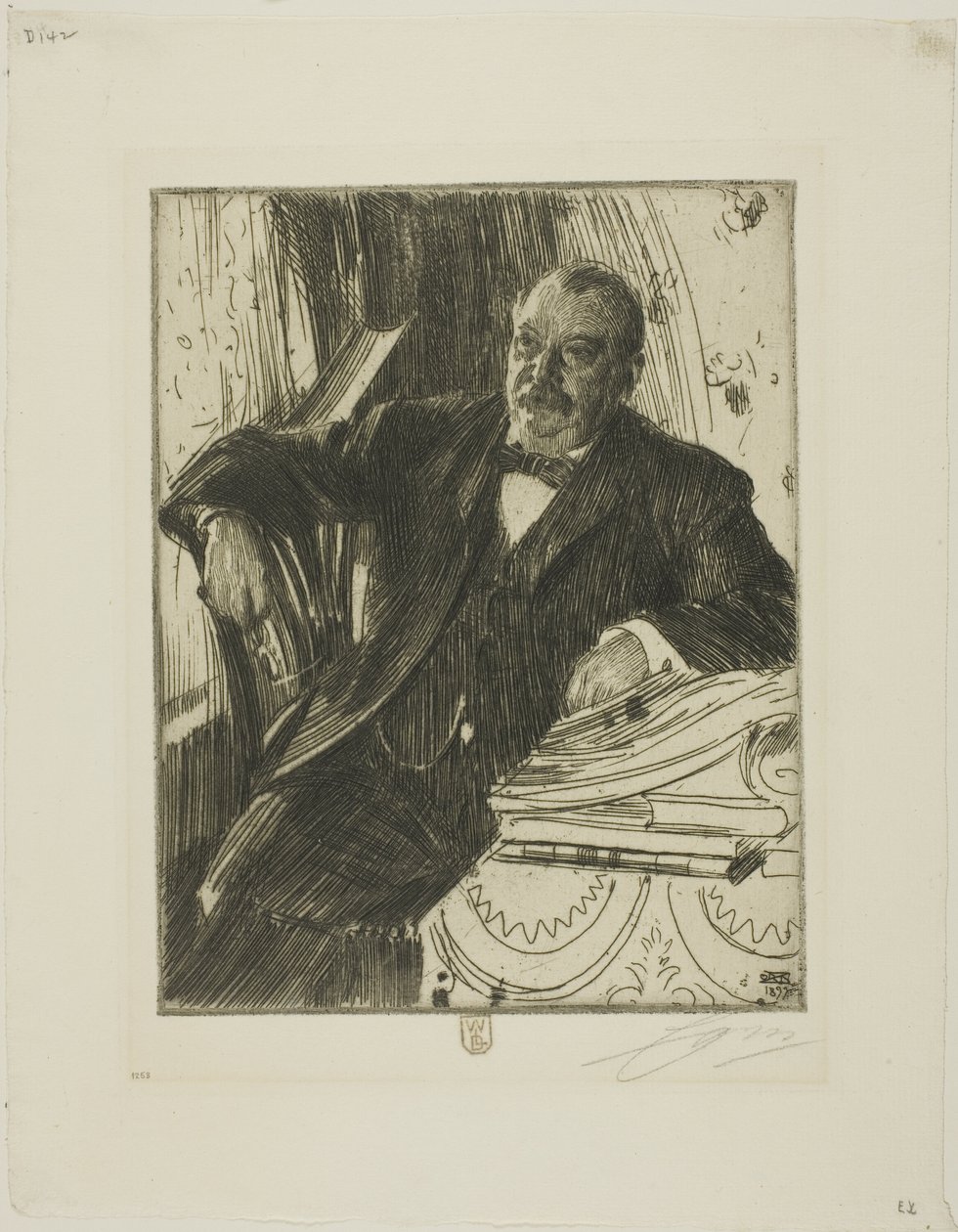 Grover Cleveland II tekijältä Anders Leonard Zorn