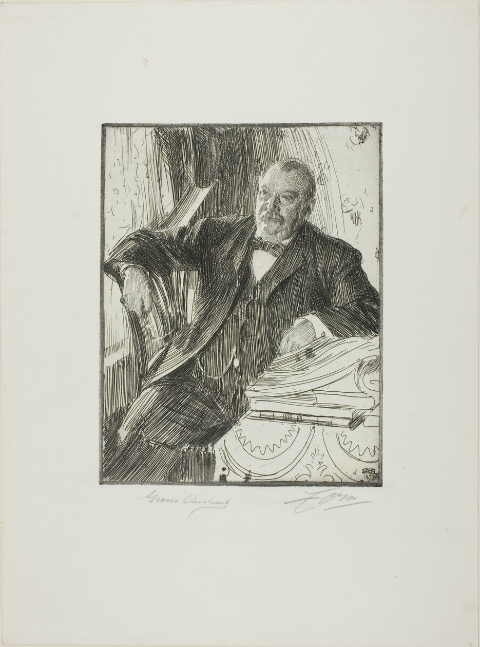 Grover Cleveland II tekijältä Anders Leonard Zorn