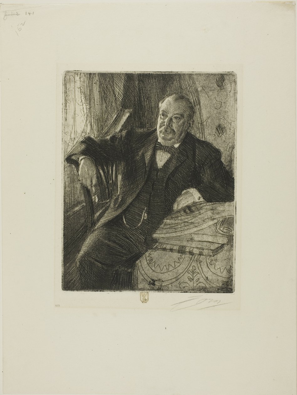 Grover Cleveland I tekijältä Anders Leonard Zorn
