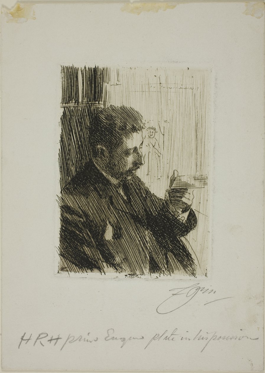 H. R. H. Ruotsin prinssi Eugen tekijältä Anders Leonard Zorn