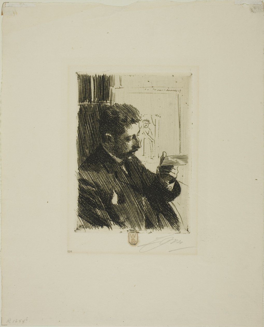 H. R. H. Ruotsin prinssi Eugen tekijältä Anders Leonard Zorn