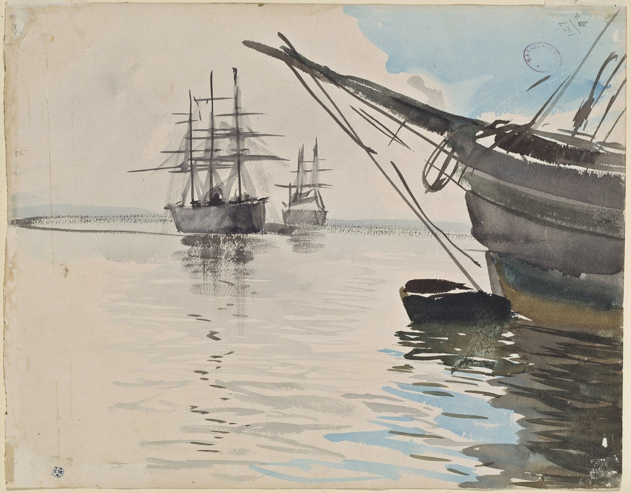 Satamakuva tekijältä Anders Zorn