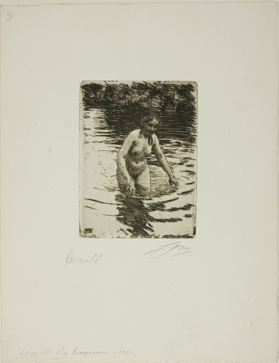 Hemula II tekijältä Anders Leonard Zorn