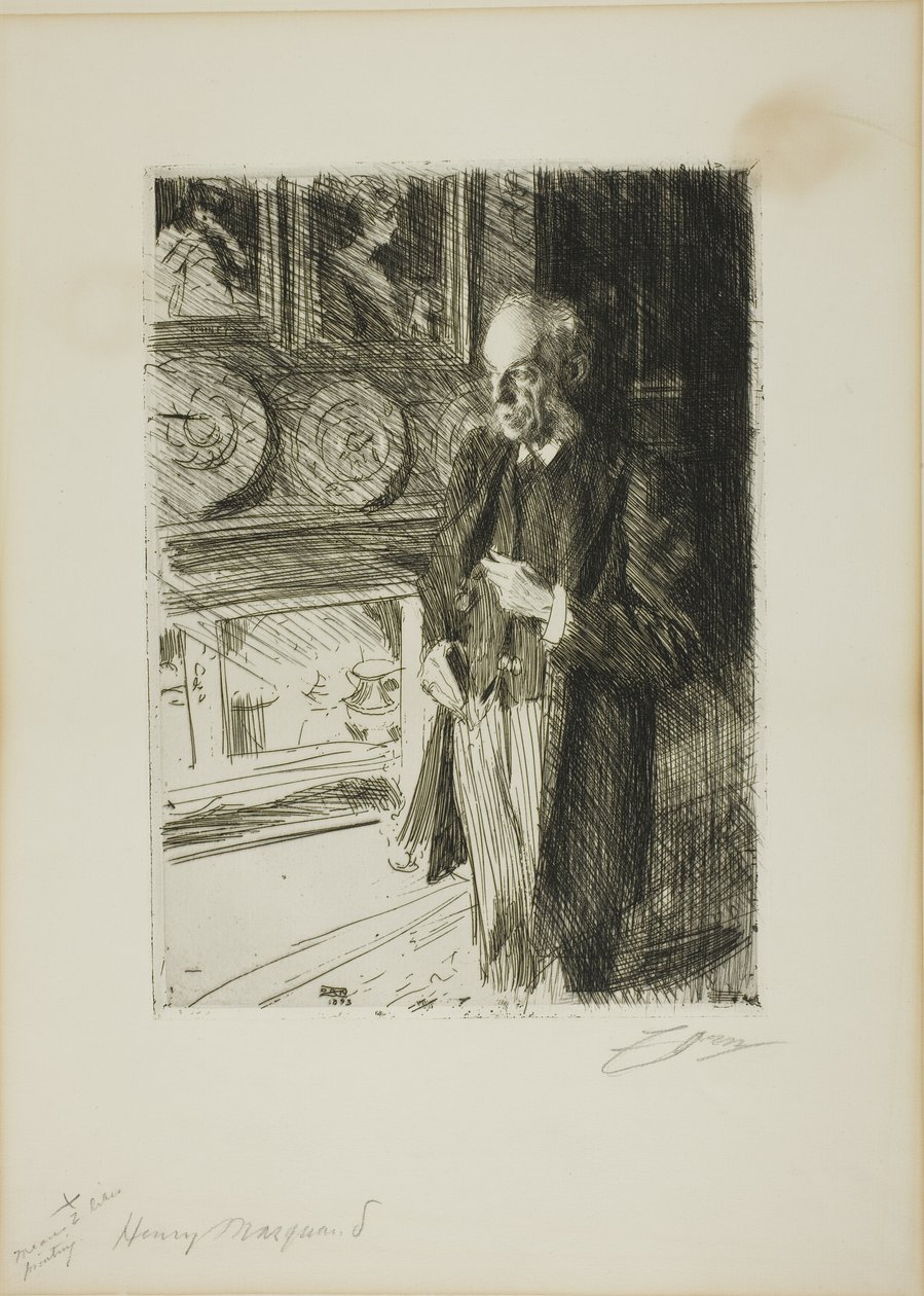 Henry Marquand tekijältä Anders Leonard Zorn