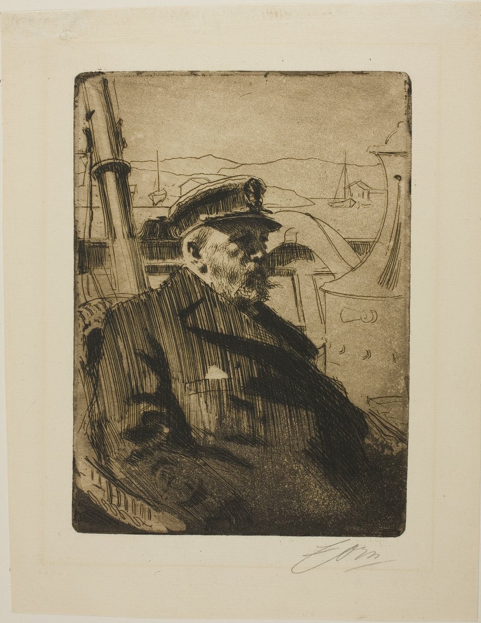 King Oscar II (toinen levy) tekijältä Anders Leonard Zorn
