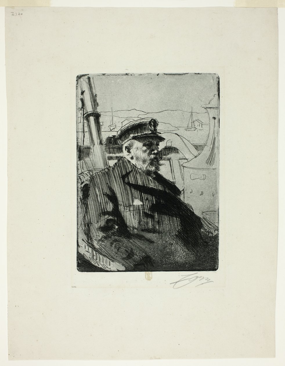 King Oscar II (toinen levy) tekijältä Anders Leonard Zorn