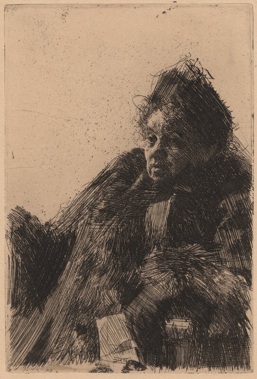 Madame Simon tekijältä Anders Zorn