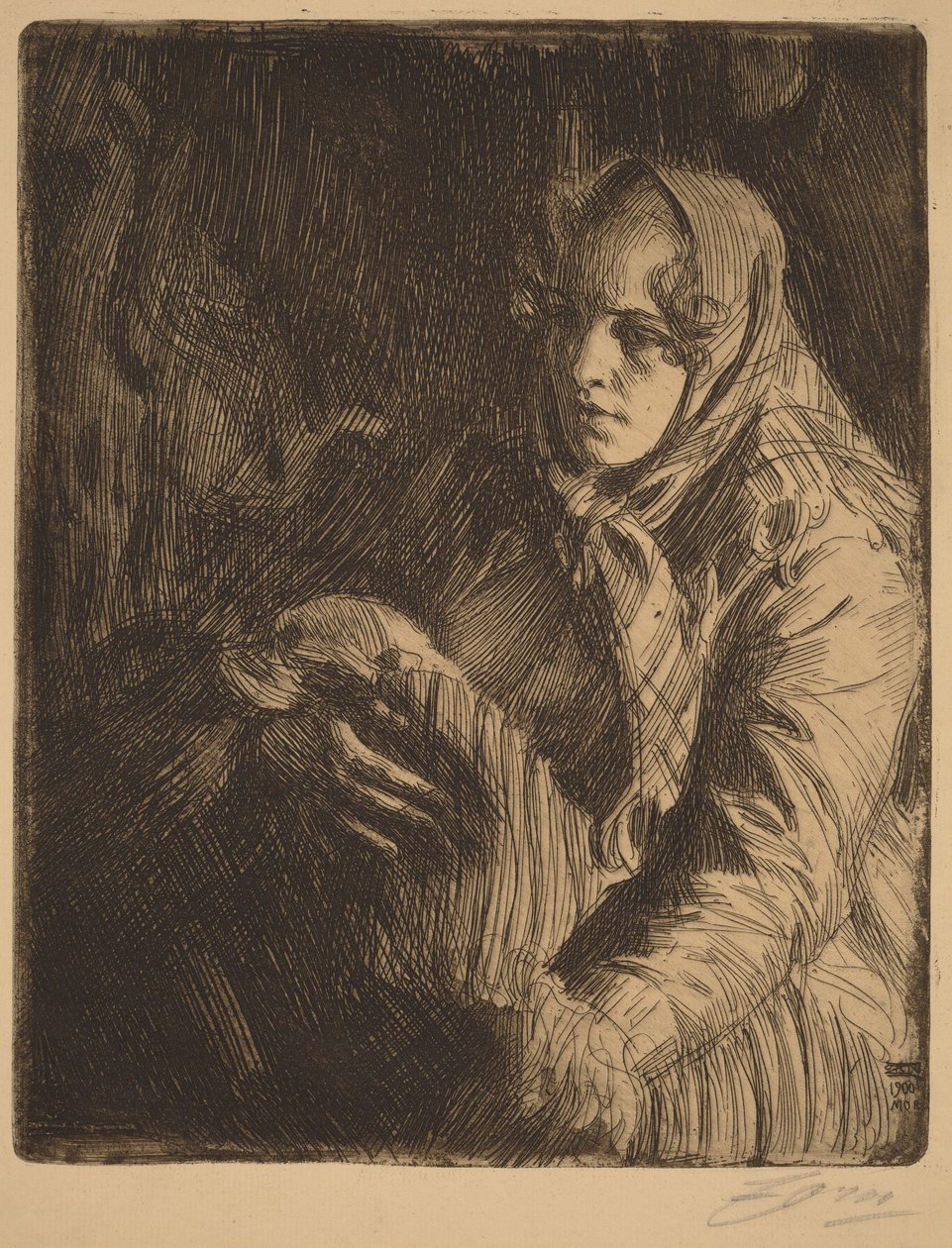 Madonna tekijältä Anders Zorn