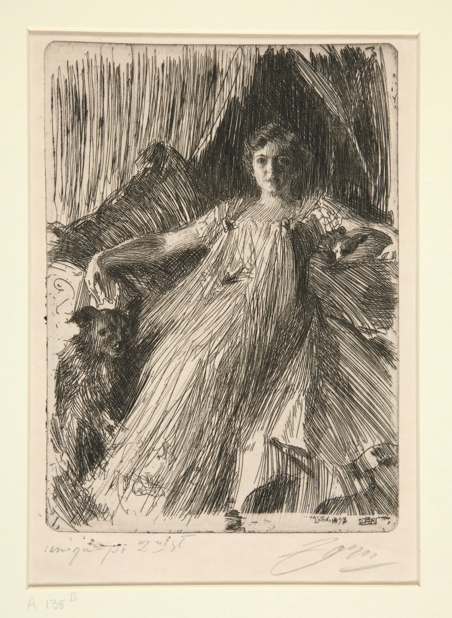 Maud Cassel (rouva Ashley) tekijältä Anders Leonard Zorn
