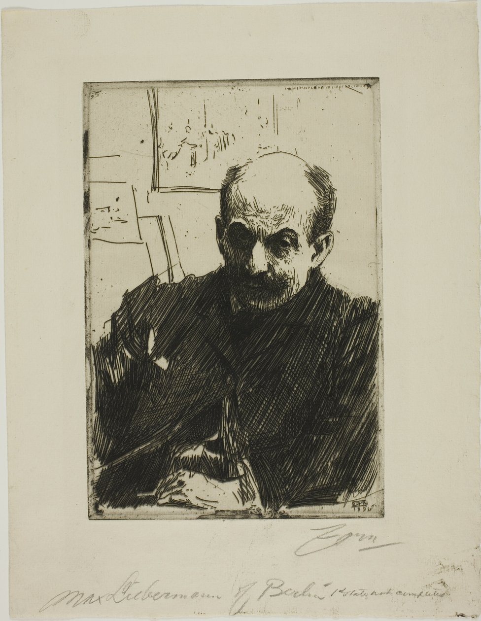 Max Lieberman tekijältä Anders Leonard Zorn